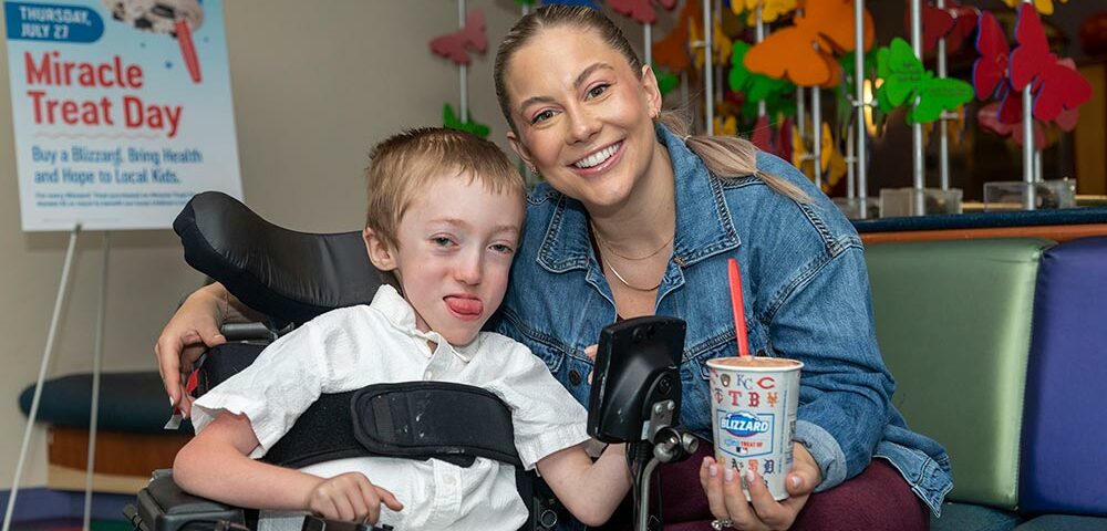 Shawn Johnson East Supports Miracle Treat Day at Dairy Queen